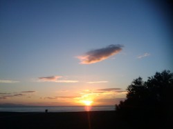 Sunrise on Manilva Beach